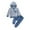 baby boy winter clothes01 Blue, variant on Baby Boy Winter Clothes Newborn Outfits Baby Boy Boys Winter Outfits with Button Simple Newborn Clothes Knit Hooded Top Solid Color Pants