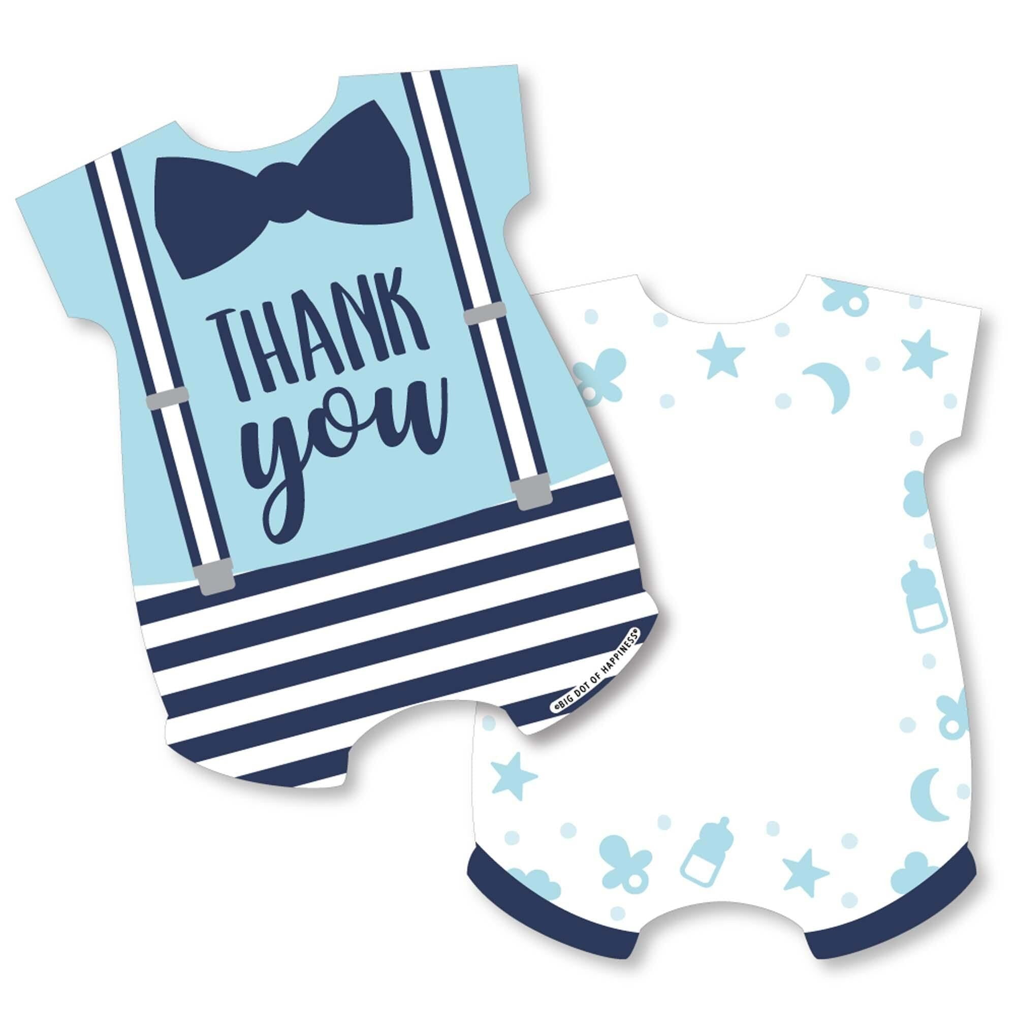 Big Dot Of Happiness Baby Shower Advice Cards - Blue Bottle Design, Set Of 20 For Baby Boy Showers - View #4