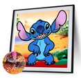 thumbnail image 2 of Cuadros Decorativos 5D DIY Diamond Painting Kits completo redondo taladro puntada mosaico imagen pared decoración Likrtyny embutido en tela, 2 of 8