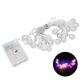 thumbnail image 5 of Cadena De Luces LED Para Exteriores, Colorida Cadena De Luces LED Redondas De Iluminación De 360° Para Bodas Y Navidad EOTVIA No, 5 of 7