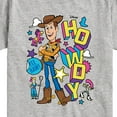 thumbnail image 3 of Toy Story 4 - Woody Howdy - Toddler & Youth Short Sleeve Graphic T-Shirt, 3 of 5