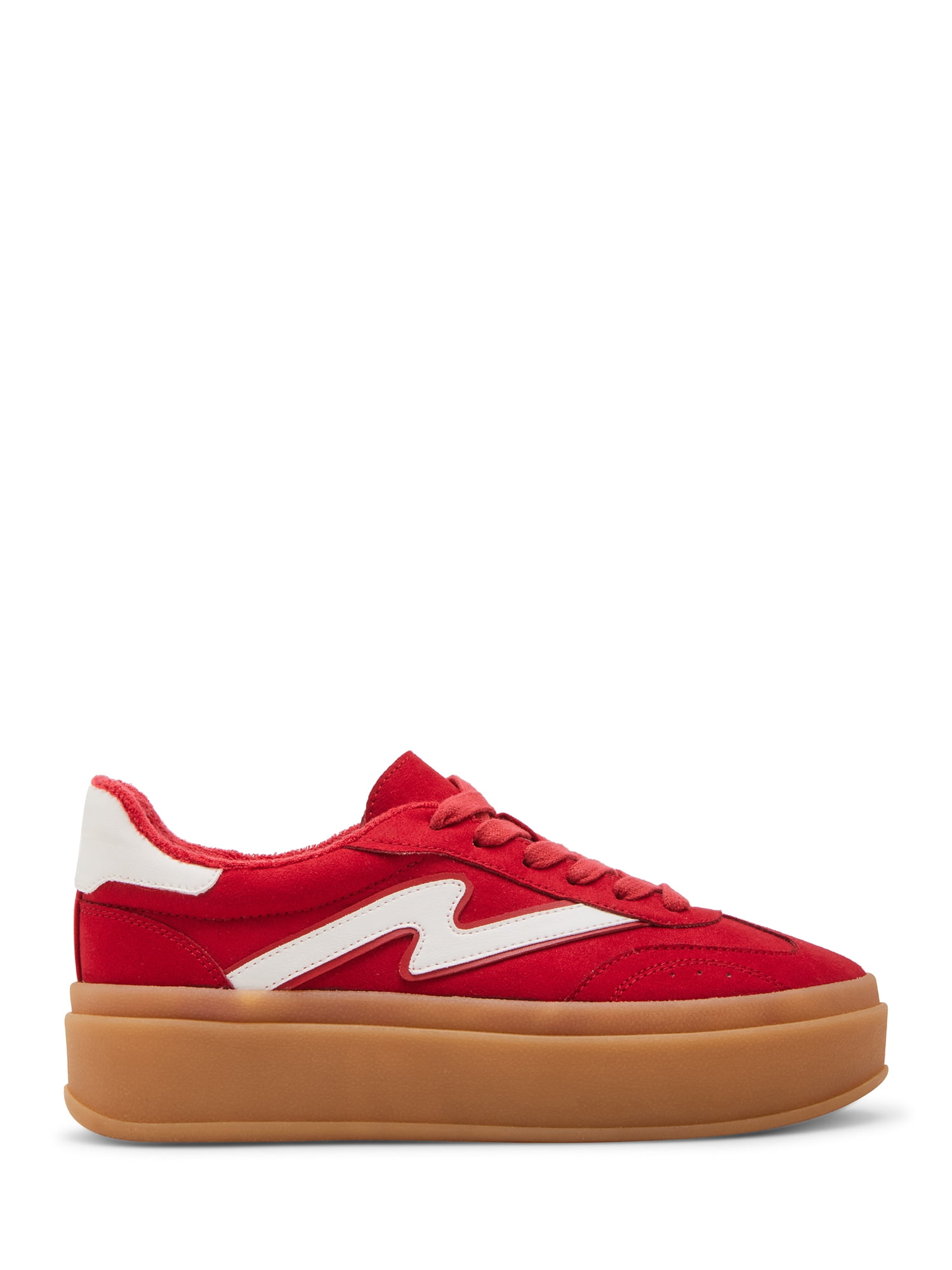 Madden Girl Women's Mightty Gum Sole Lace-Up Platform Sneaker