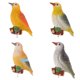thumbnail image 4 of Pájaro de Resina Sunnimix Escultura del Pájaro de la Resina 24x10x48cm, 4 of 5