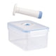 thumbnail image 5 of Contenedor de vacío apilable, hermético, para refrigerador, para alimentos, sellado, para horno 2.2L, 5 of 8