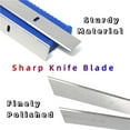 thumbnail image 4 of 4Pcs HSS Planer Blade Knives 261x16.5x1.5mm, Single Edged Woodworking Tools, Thickness Planer Can be Re-Sharpened, Sharp Blade, 4 of 5