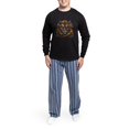 thumbnail image 5 of CafePress - Sunflower Tiger - Men's Long Sleeve Loose Fit Cotton Dark Pajama Set, 5 of 6