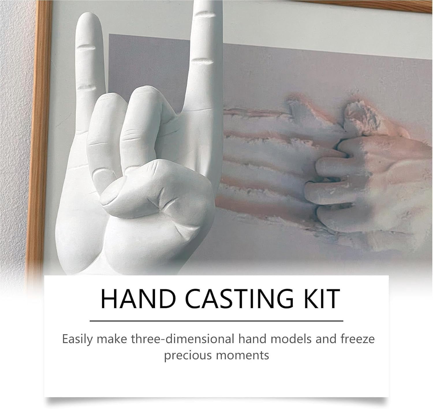 Hand Molding Clay Kit Couples Keepsake Casting Gift for Mom Wife Husband