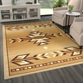thumbnail image 3 of Masada Rugs Southwest , Area Rug (6 Feet X 9 Feet), Beige, 3 of 7