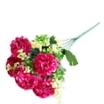 thumbnail image 4 of Grandest Birch 3 Bouquets Fake Flowers Charming Long-lasting 5 Heads Realistic Artificial Hydrangea Bouquet Garden Supplies(Gift 1PC), 4 of 6