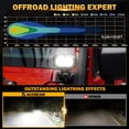 thumbnail image 3 of Auxbeam Faros LED Cuadrados 4" 60W 3600lm 120° Haz Flood IP68 Impermeables, 3 of 8