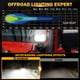thumbnail image 3 of Auxbeam Faros LED Cuadrados 4" 60W 3600lm 120° Haz Flood IP68 Impermeables, 3 of 8