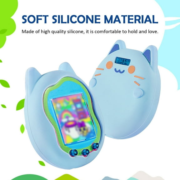 Joernso Game Console Silicone Protective Case Scratch-proof Impact Resistant Perfect Fit Comfortable Grip Protective Shell for TamagotchiUni