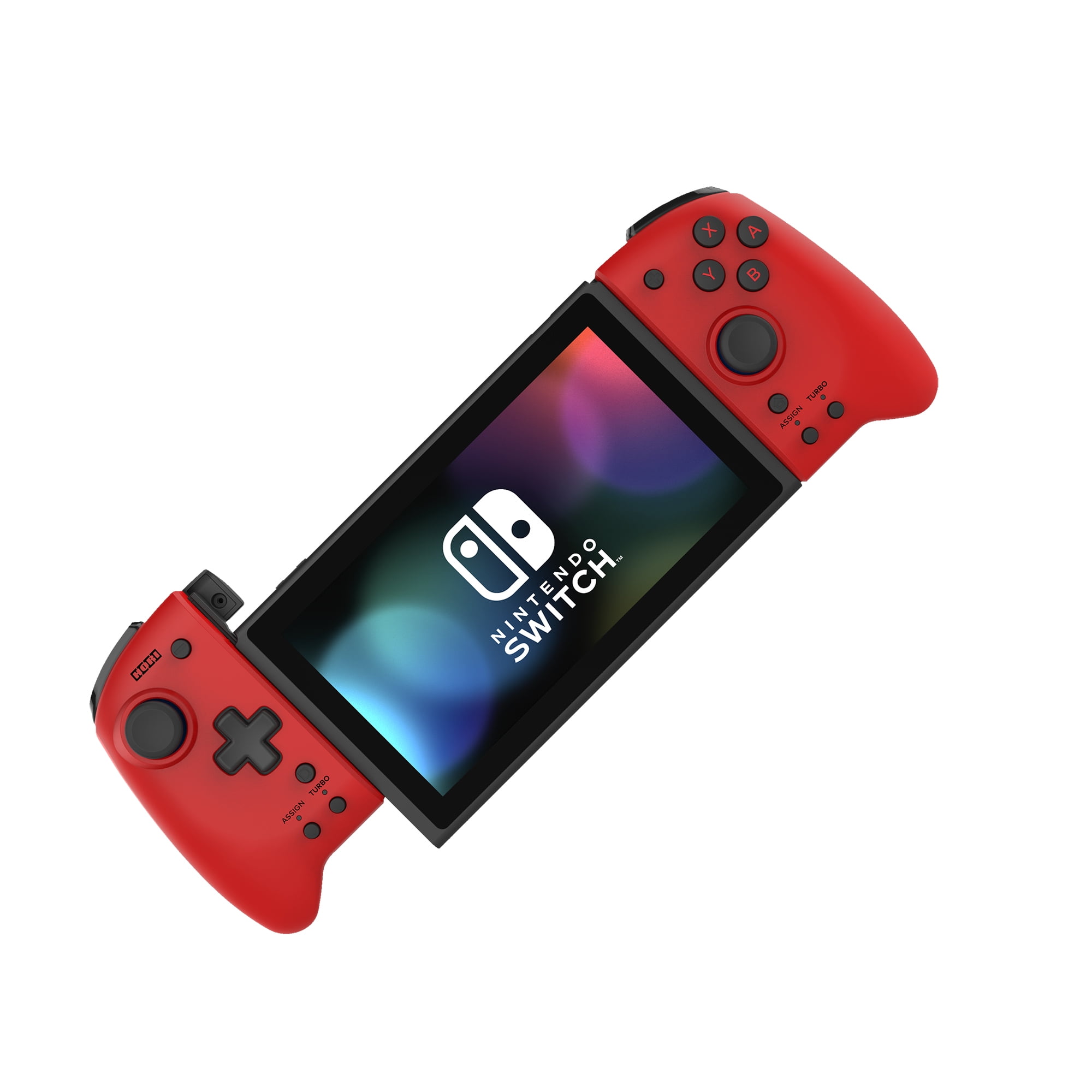 Free Shipping! Hori - Red, Ergonomic, Nintendo Switch Split