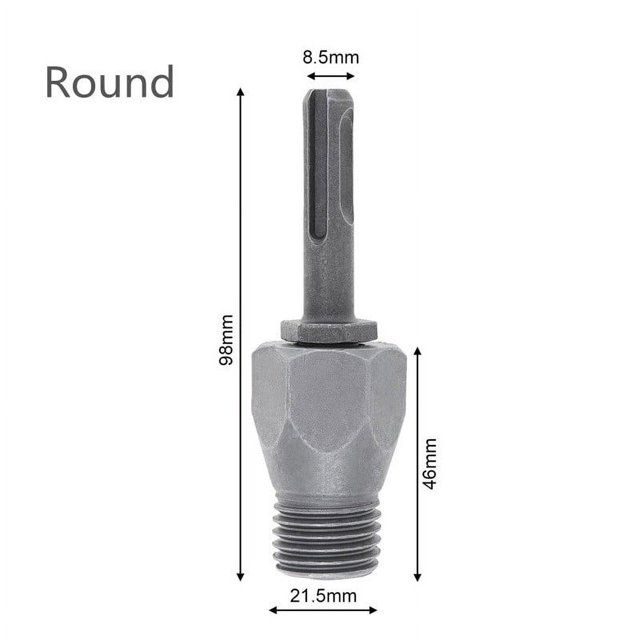 SDS Plus Arbor Adapter Electric Hammer Diamond Core Drill Bit Connecting Rod M22