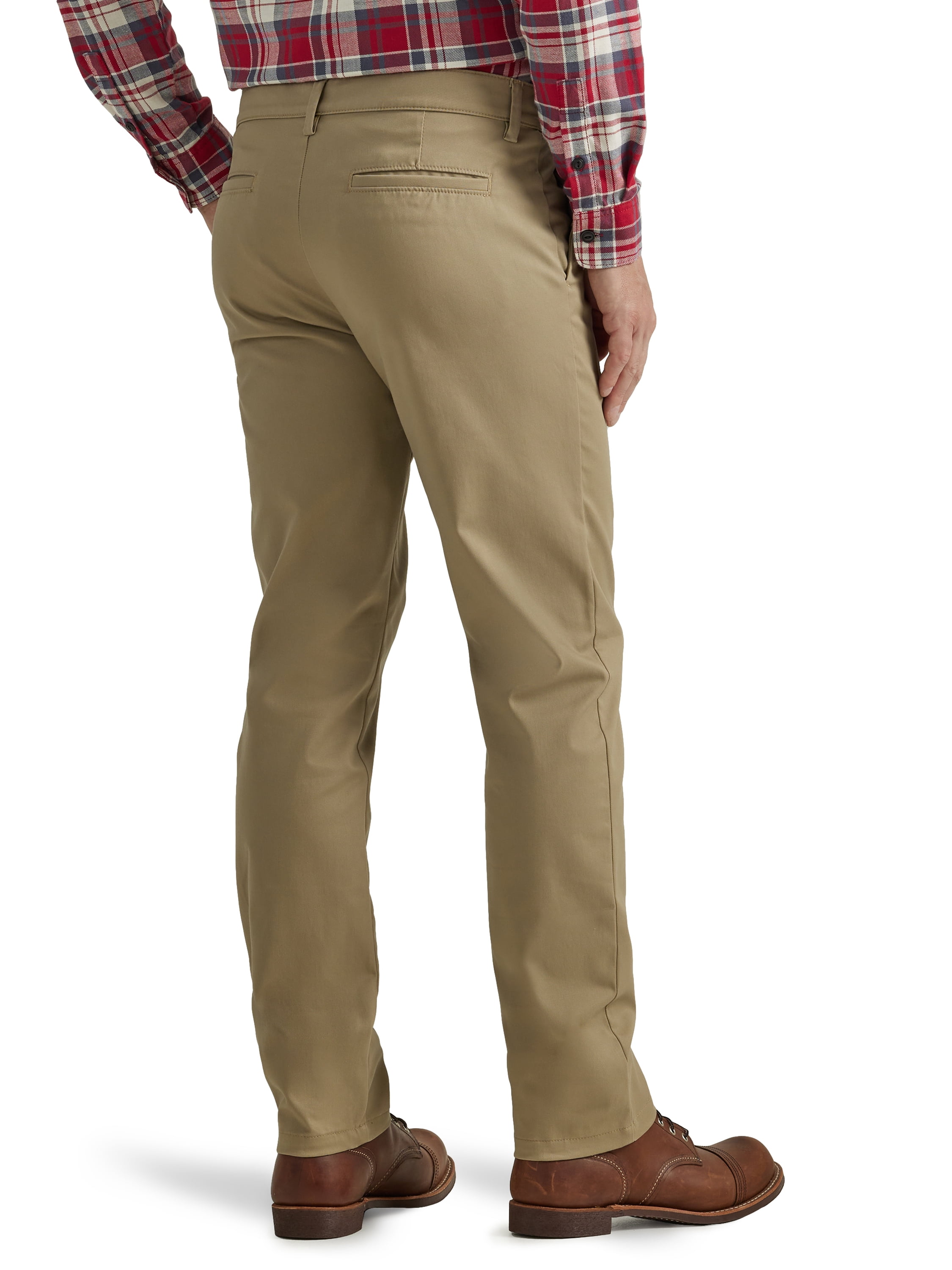 Lee® Men's Legendary Flat Front Slim Straight Pant with Wrinkle Resist