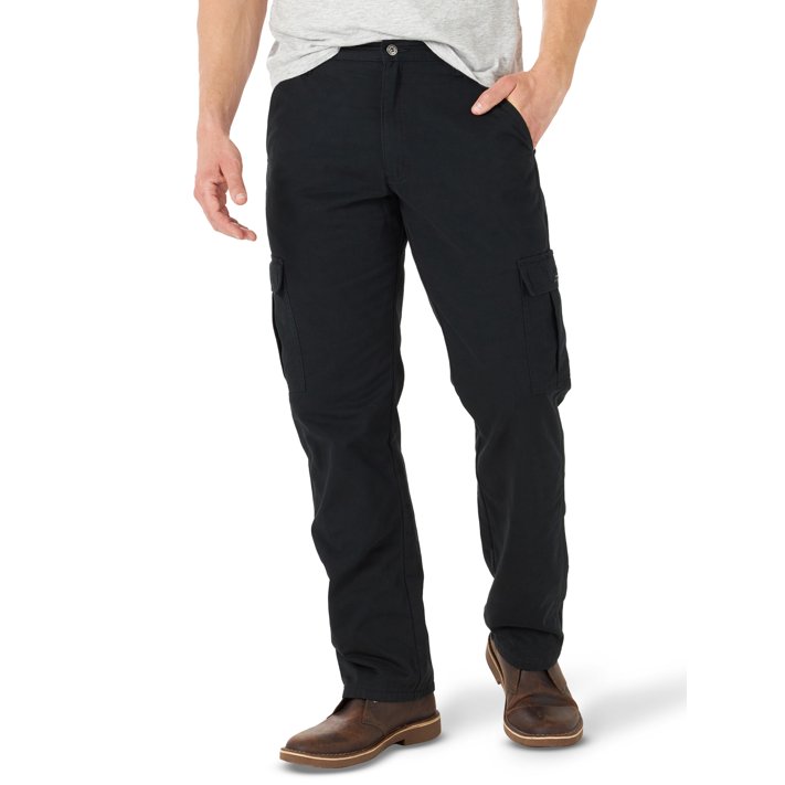 wrangler fleece lined cargo pants walmart