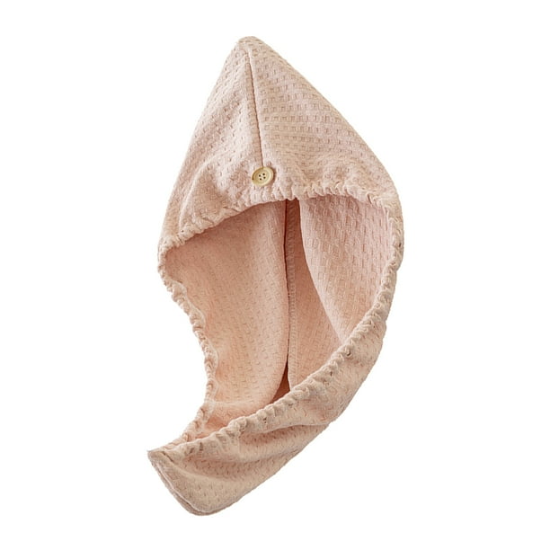 Turbante de microfibra para secar el cabello, toalla ultra absorbente y suave para un secado rápido