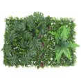 thumbnail image 1 of Panel de pared de plantas artificiales, cobertura verde, valla de pared, telón de fondo, decoración de pared, 1 of 5