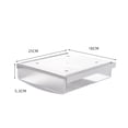thumbnail image 4 of Caja de almacenamiento debajo del escritorio BuyWeekMX Transparente, 4 of 5