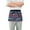 Cherry Bow Daisy, variant on Truck and Star Server Apron with 3 Pockets Waterproof Waitress Waist Short Apron for Man Woman 12 Inches