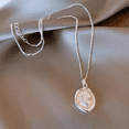 thumbnail image 2 of Irregular Pearl Necklace Necklace Light Luxury Accessories High-End Irregular Necklace Gold Color, 2 of 6