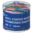 thumbnail image 1 of Westcott Vinyl Coated Paper Clips 100/box, 1 of 1
