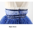 thumbnail image 5 of Girls Sleeveless Tutu Dress Layered Tulle Sparkly Wedding Party Gown 3-10Years, 5 of 7