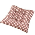 thumbnail image 2 of Visland Chair Cushion Buffalo Plaid Chair Pad for Indoor/Dining/Kitchen Chairs Seat Cushion Chair Pad Seat Cushion with Ties, 2 of 8