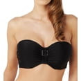 thumbnail image 2 of Panache Womens Anya Solid Bandeau Underwire Bikini Top Style-SW0883 Swimsuit, 2 of 4