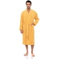 thumbnail image 4 of Men's Robe, Turkish Cotton Terry Kimono Bathrobe, 4 of 6