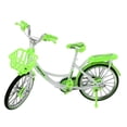 thumbnail image 4 of Desktop Bike Sculpture Miniature Bike For Indoor Use In Living Room And Bedroom 7.86X4.72In Green Ornament 1Pc, 4 of 5