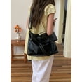 thumbnail image 3 of Bolsos de mano para mujer, bandolera de piel suave, diseño de lujo, elegantes, bolsos de hombro para mujer, bolsos de mano informales, nueva moda 2024, 3 of 5