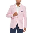 thumbnail image 3 of TailorByrd mens  Linen-Blend Sport Coat, 46R, Pink, 3 of 5
