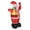 Red - US Plug, variant on Suodoka 5.9 ft / 1.8 m Inflatable Father Christmas Carrying Present with LED Lights for Party Yard Decor, US Plug