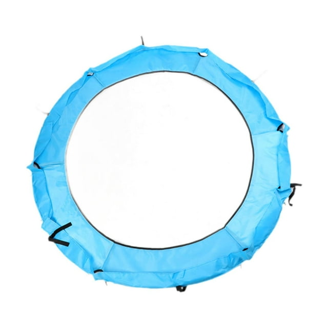 S SERENABLE Trampoline Spring Cover Easy to Clean Spring Protection Cover Trampoline Pad Blue