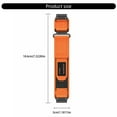 thumbnail image 5 of Tizuqe Adjustable Nylon Sport Watch Band Bracelet Breathable Wristband Suitable for 26mm Trekking Daily Wear Outdoor Activities, 5 of 20