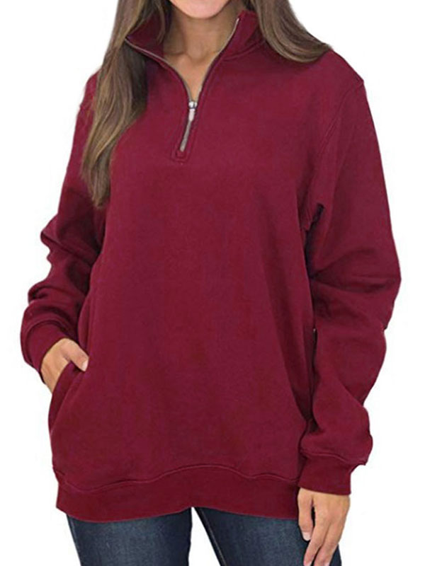 ladies maroon hoodie