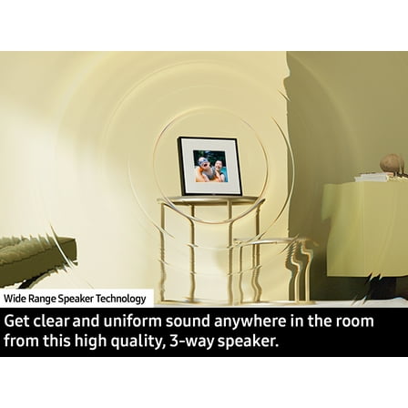 Restored SAMSUNG Music Frame Dolby ATMOS Smart Speaker - HW-LS60D/ZA (Refurbished)