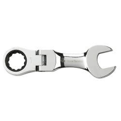 19mm Stubby Flex Comb. Ratcheting Wrench