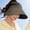 A_ Coffee, variant on UTSJKR Womens Foldable Wide Brim Sun Hat for Spring Golf Session for Coast Getaway Neighborhood Walk Wrinkle Resistant Adjustable Sweatband Anti-UV Hat Black