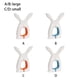 thumbnail image 4 of Ropa de lavandería Pin Colgando Tendedero Clip de secado Jardín Muñeca Pinzas decorativas Sujeción Reutilizable Pinza de cortina Suministros de limpieza para el hogar Naranja Blanco Grande Billuyoard HA064324-01, 4 of 6