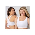 thumbnail image 5 of Comfort Choice Women's Plus Size Wireless Sport Bra 2-Pack, 5 of 5