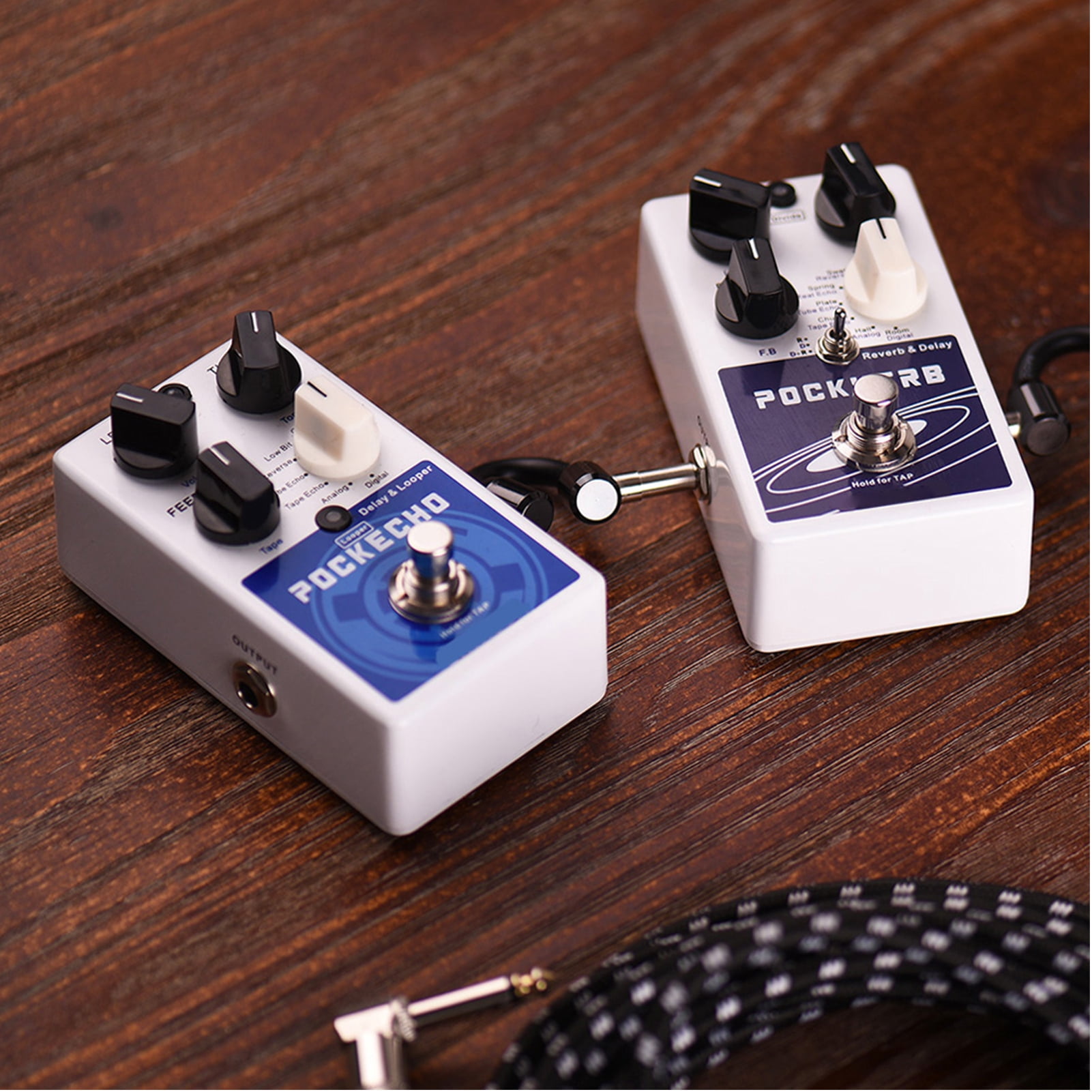 reverb effect pedal Effect ammoon POCKVERB Reverb & Delay Guitar Effect Pedal 7 Reverb Effects + 7 Delay Effects With Tap Tempo Function True Bypass