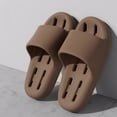 thumbnail image 2 of Lenago Slipper for Women Slip-On Flat Sandals Casual Lightweight Quick Dry Bath Slipper Non-Slip Soles Sandals with Drain Holes for Wet Floors​, 2 of 7