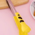 thumbnail image 2 of Cooking Kitchen Cooking Tong Cute Cat Paw Shape Stainless Steel Small Salad Barbecue Food Tong, 2 of 6