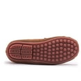 thumbnail image 5 of kkdom Boy Girl Loafer Slip-On Dress Shoes Kid Brown 13.5 Little Kid, 5 of 6