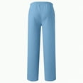 thumbnail image 4 of UAYOTSE Boy's Baggy Sweatpants Straight Leg Open Bottom Casual Pants Elastic Waist Athletic Joggers Sweat Pants With Pockets,Sizes 9-10 Years, 4 of 5