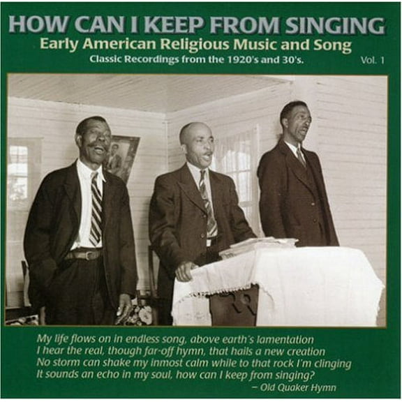 Various Artists - How Can I Keep from Singing 1 / Various - Music & Performance - CD