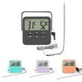 thumbnail image 4 of Precise and Reliable Barbecue Oven Thermometer Accurate BBQ Kitchen Baking Probe Type Food Thermometer (Purple), 4 of 7