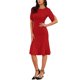 thumbnail image 4 of INSPIRE CHIC Vestido de cóctel para mujer con mangas de cuentas, vestido formal de invitada de boda tipo sirena, bodycon midi 2XL rojo oscuro, 4 of 6